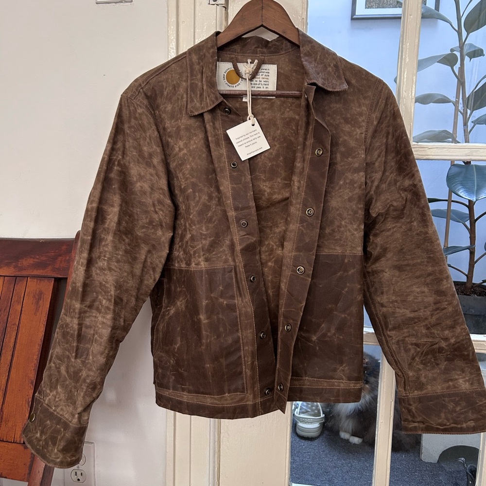 Ship Supply beeswaxed canvas jacket size S
